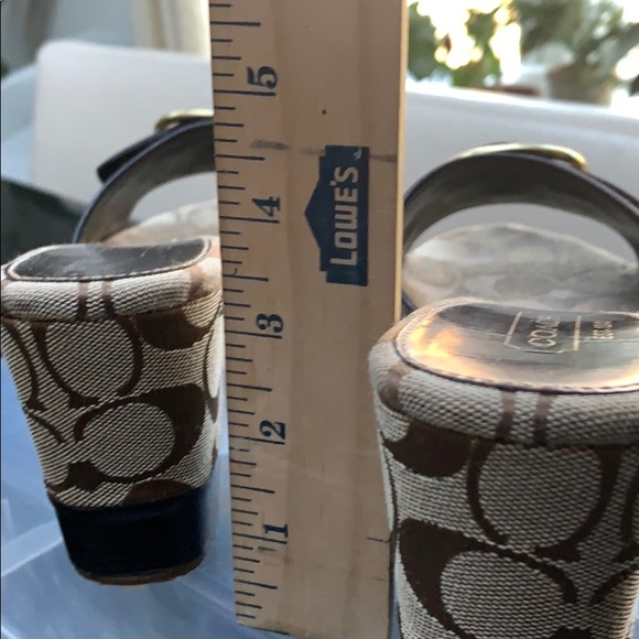 Coach wedge sandals - Picture 4 of 5